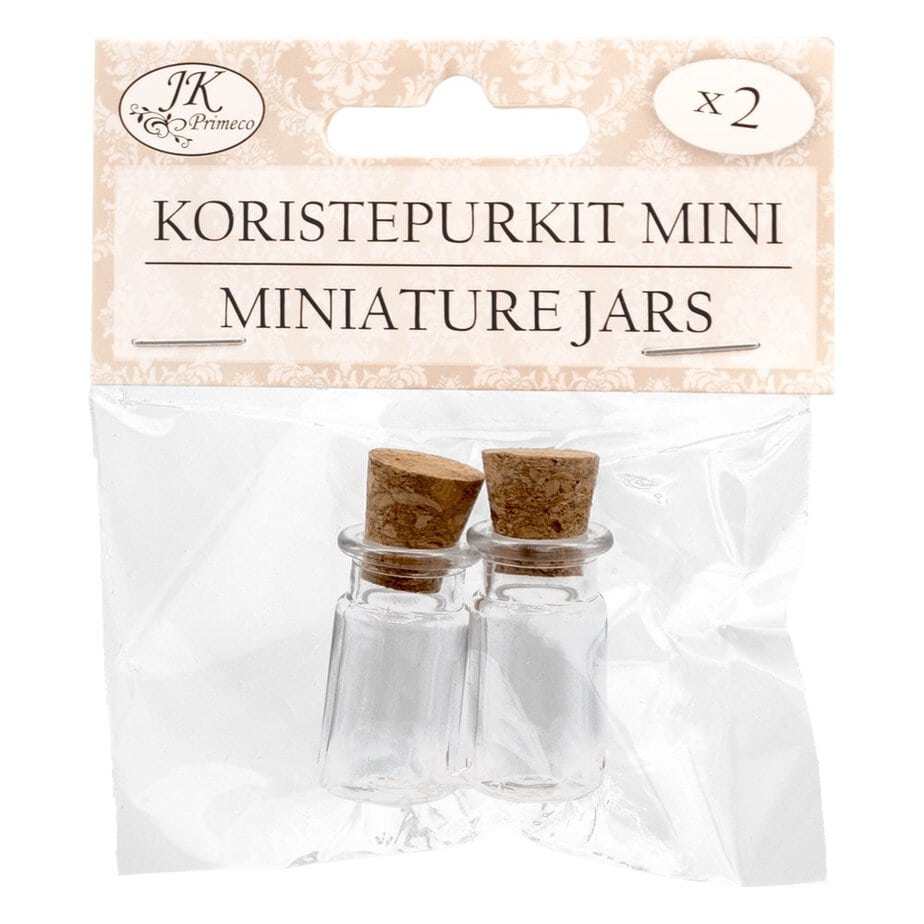 Koristepurkit mini 2kpl Koristepurkit mini 2kpl