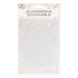 kuultopaperi-a6-havut-valkoinen-10kpl_0jpeg KUULTOPAPERI A6 HAVUT VALKOINEN 10KPL