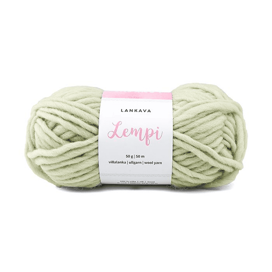 Lankava lempi villalanka vaaleanvihreÄ 50g (111) Lankava lempi villalanka vaaleanvihreÄ 50g (111)