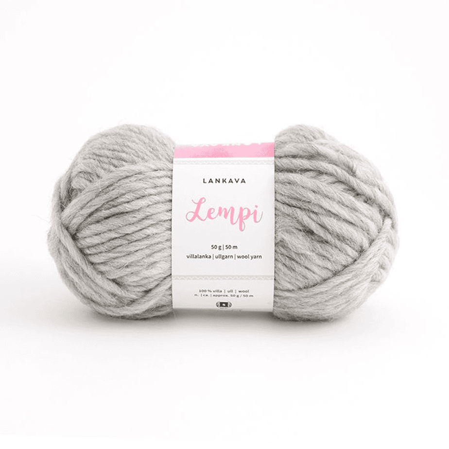 Lankava lempi villalanka vaaleanharmaa 50g (102) Lankava lempi villalanka vaaleanharmaa 50g (102)
