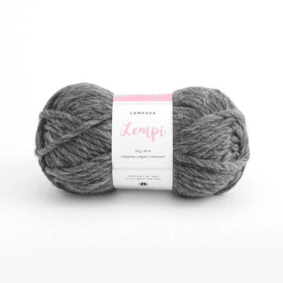 Lankava lempi villalanka harmaa 50g (103) Lankava lempi villalanka harmaa 50g (103)