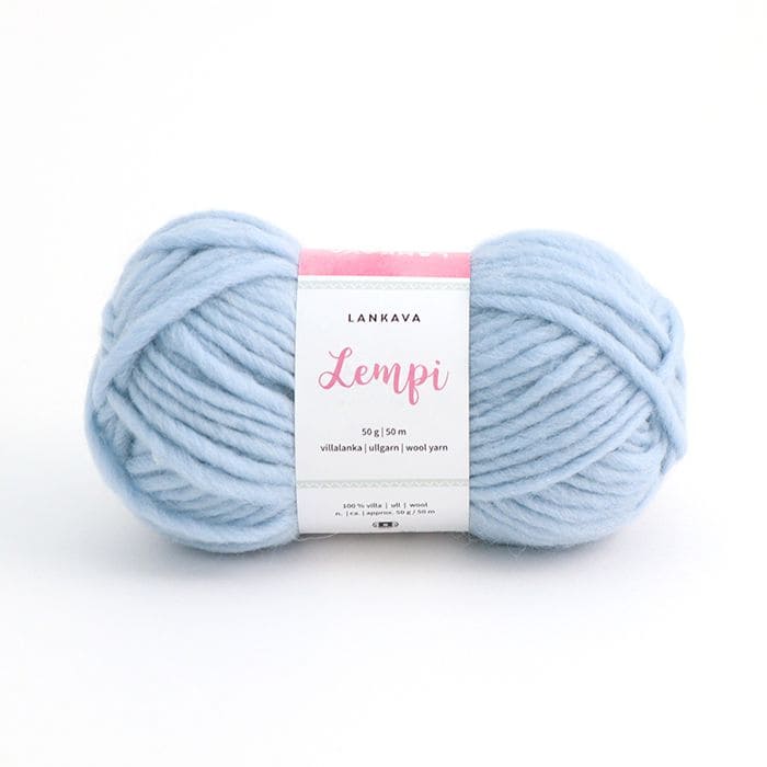 Lempi villalanka vaaleansininen 50g (106) Lempi villalanka vaaleansininen 50g (106)