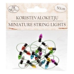 Miniatyyri koristevaloketju vÄrikkÄÄt Miniatyyri koristevaloketju vÄrikkÄÄt