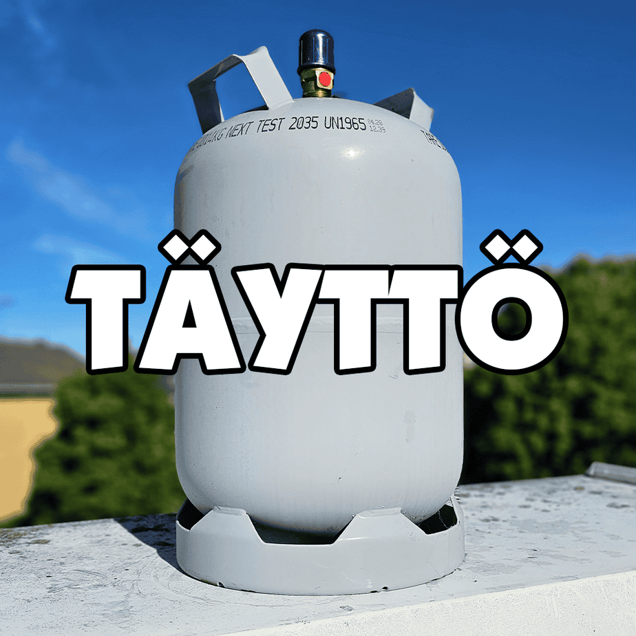 Nestekaasu tÄyttÖ 11kg terÄspullo Nestekaasu tÄyttÖ 11kg terÄspullo