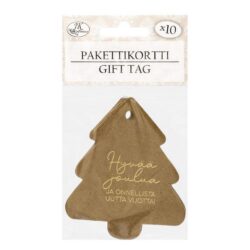 pakettikortti-kuusi-kulta-uusioruskea-10kpl_0jpeg PAKETTIKORTTI KUUSI KULTA UUSIORUSKEA 10KPL