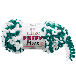puffy-more-6570-tummanvihrea-valkoinen_0png PUFFY MORE-6570 TUMMANVIHREÄ / VALKOINEN