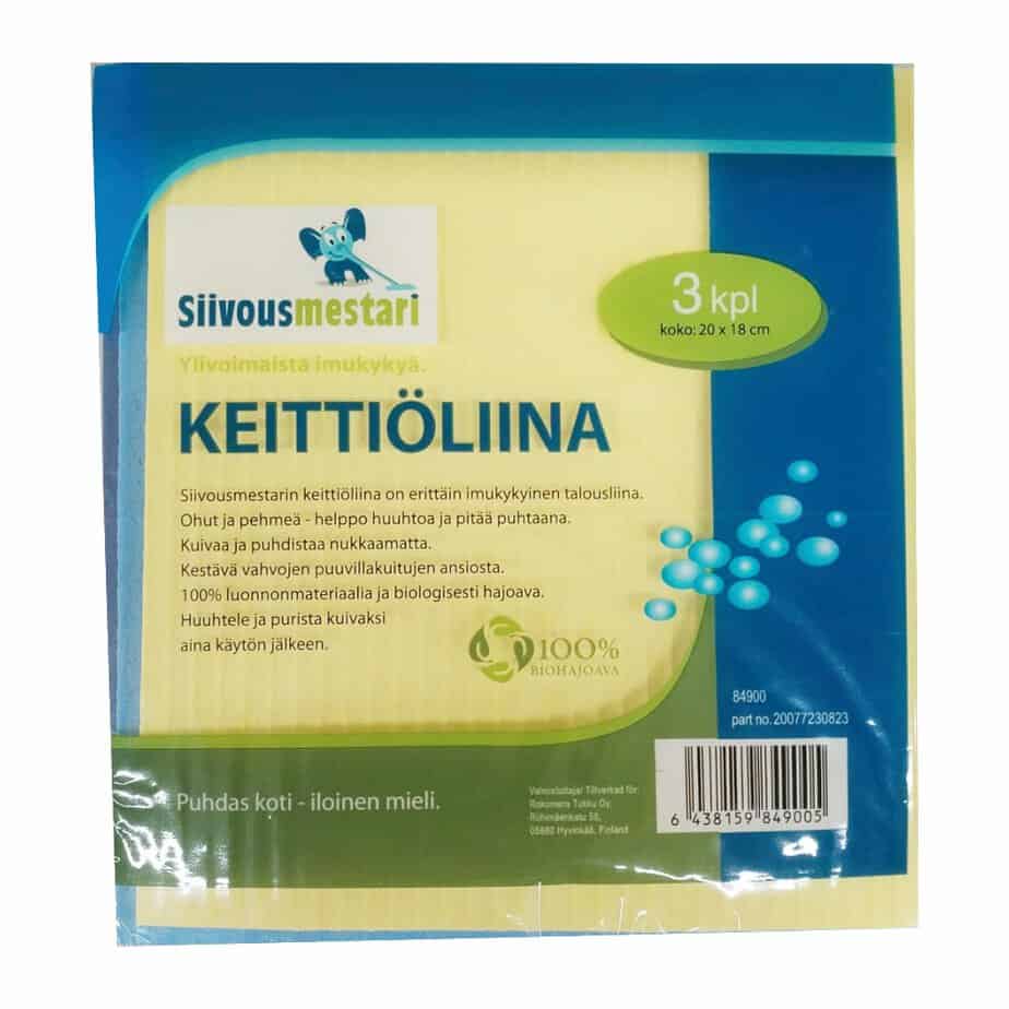 Siivousmestari keittiÖliina-tiskirÄtti 3kpl Siivousmestari keittiÖliina-tiskirÄtti 3kpl