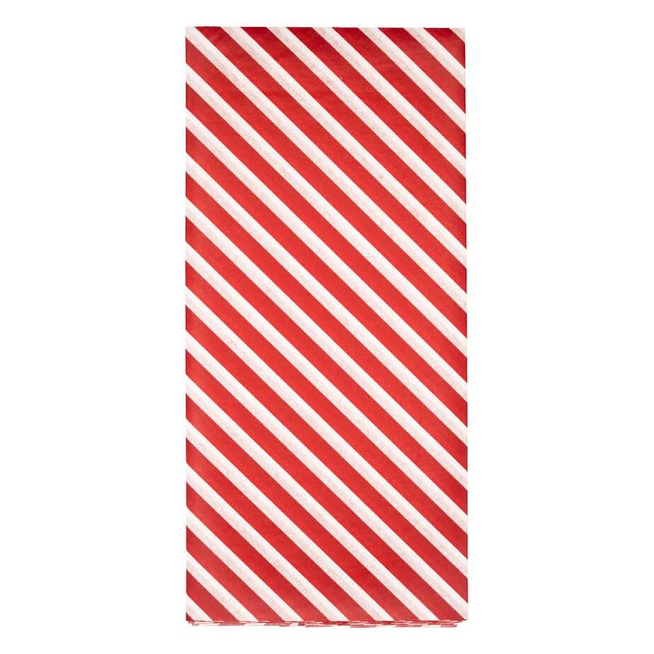 Silkkipaperi punaraita Silkkipaperi punaraita