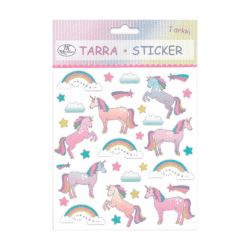 Tarra-arkki yksisarvinen Tarra-arkki yksisarvinen